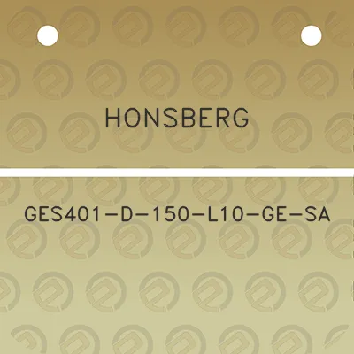 honsberg-ges401-d-150-l10-ge-sa