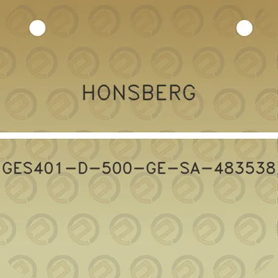 honsberg-ges401-d-500-ge-sa-483538