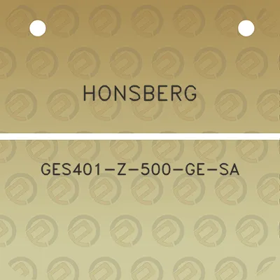 honsberg-ges401-z-500-ge-sa