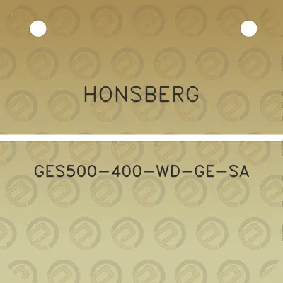 honsberg-ges500-400-wd-ge-sa