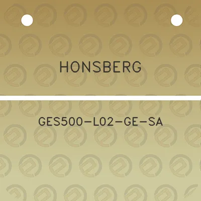 honsberg-ges500-l02-ge-sa