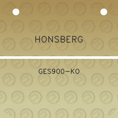 honsberg-ges900-ko