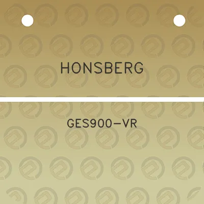 honsberg-ges900-vr