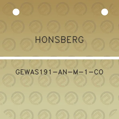 honsberg-gewas191-an-m-1-co