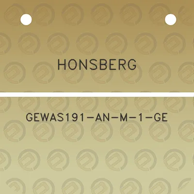 honsberg-gewas191-an-m-1-ge