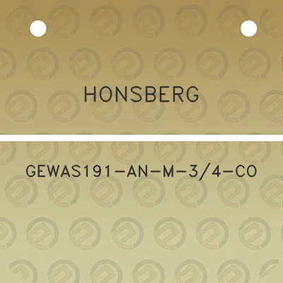 honsberg-gewas191-an-m-34-co