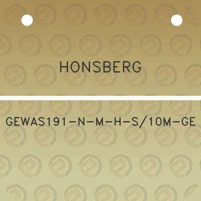 honsberg-gewas191-n-m-h-s10m-ge