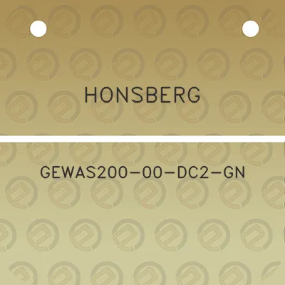 honsberg-gewas200-00-dc2-gn