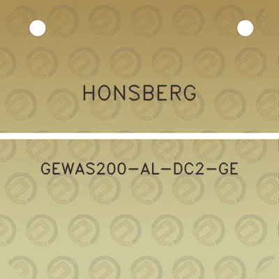 honsberg-gewas200-al-dc2-ge