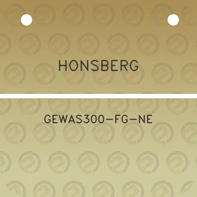 honsberg-gewas300-fg-ne