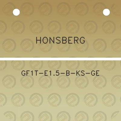 honsberg-gf1t-e15-b-ks-ge