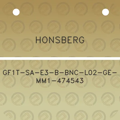 honsberg-gf1t-sa-e3-b-bnc-l02-ge-mm1-474543