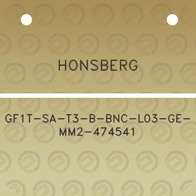 honsberg-gf1t-sa-t3-b-bnc-l03-ge-mm2-474541