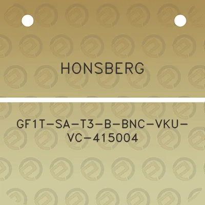 honsberg-gf1t-sa-t3-b-bnc-vku-vc-415004