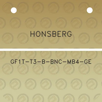 honsberg-gf1t-t3-b-bnc-mb4-ge