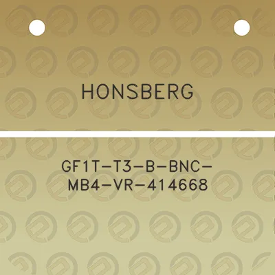 honsberg-gf1t-t3-b-bnc-mb4-vr-414668