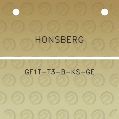 honsberg-gf1t-t3-b-ks-ge