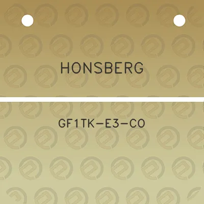 honsberg-gf1tk-e3-co