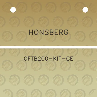 honsberg-gftb200-kit-ge