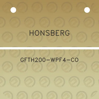 honsberg-gfth200-wpf4-co