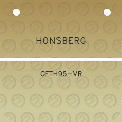 honsberg-gfth95-vr