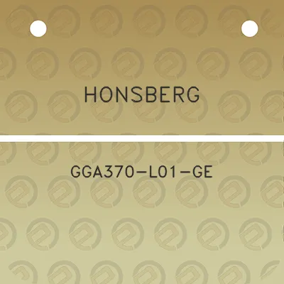 honsberg-gga370-l01-ge