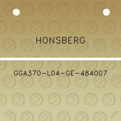 honsberg-gga370-l04-ge-484007