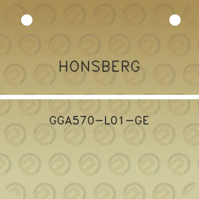 honsberg-gga570-l01-ge