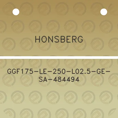 honsberg-ggf175-le-250-l025-ge-sa-484494