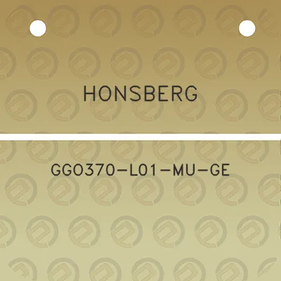 honsberg-ggo370-l01-mu-ge