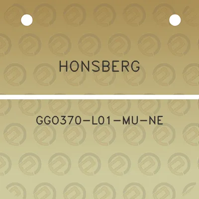 honsberg-ggo370-l01-mu-ne