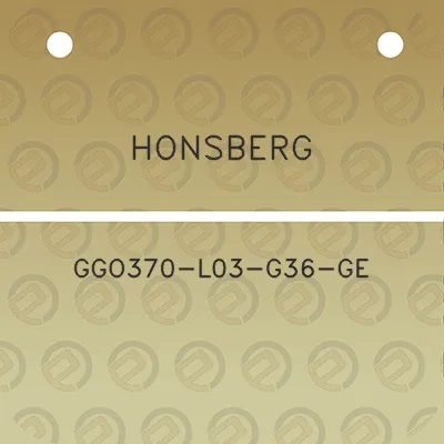 honsberg-ggo370-l03-g36-ge