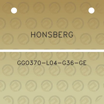 honsberg-ggo370-l04-g36-ge