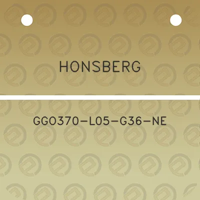 honsberg-ggo370-l05-g36-ne