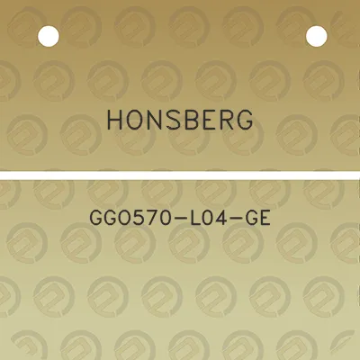 honsberg-ggo570-l04-ge