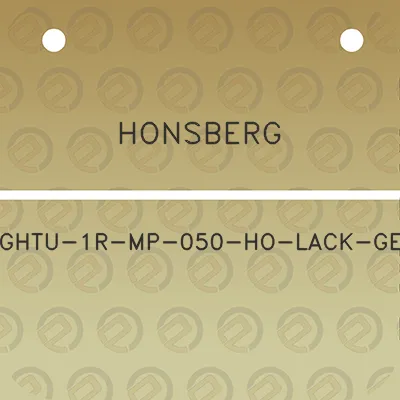 honsberg-ghtu-1r-mp-050-ho-lack-ge