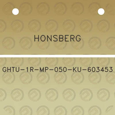 honsberg-ghtu-1r-mp-050-ku-603453