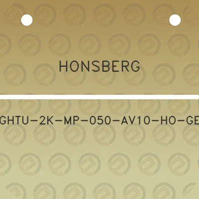 honsberg-ghtu-2k-mp-050-av10-ho-ge