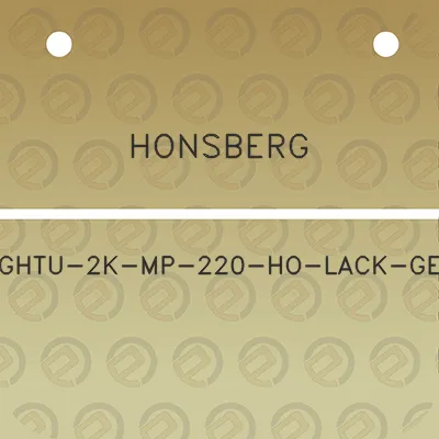 honsberg-ghtu-2k-mp-220-ho-lack-ge