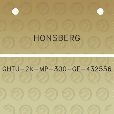 honsberg-ghtu-2k-mp-300-ge-432556