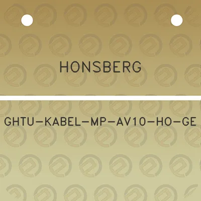 honsberg-ghtu-kabel-mp-av10-ho-ge