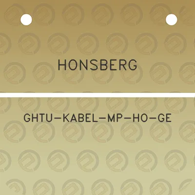 honsberg-ghtu-kabel-mp-ho-ge