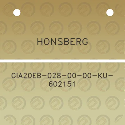 honsberg-gia20eb-028-00-00-ku-602151