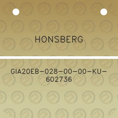 honsberg-gia20eb-028-00-00-ku-602736