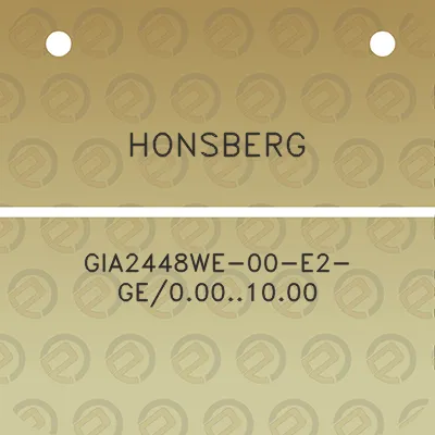 honsberg-gia2448we-00-e2-ge0001000