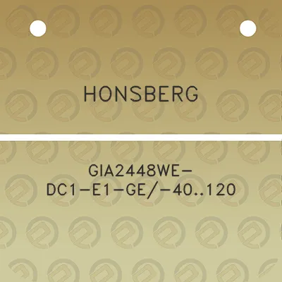 honsberg-gia2448we-dc1-e1-ge-40120