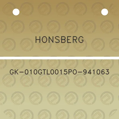 honsberg-gk-010gtl0015po-941063