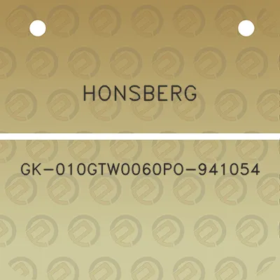 honsberg-gk-010gtw0060po-941054