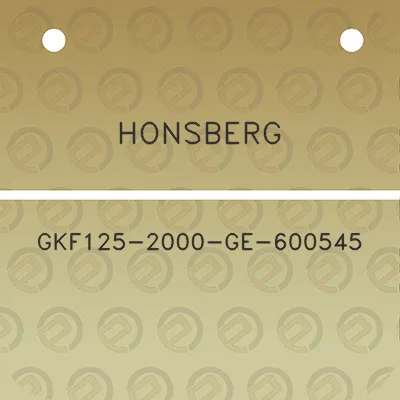 honsberg-gkf125-2000-ge-600545