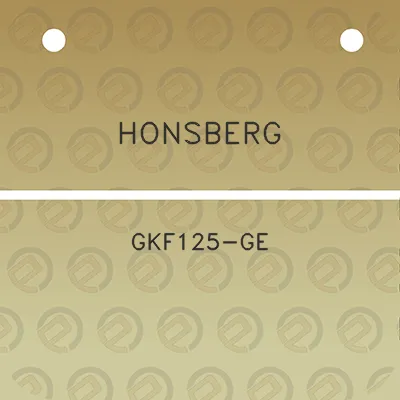 honsberg-gkf125-ge